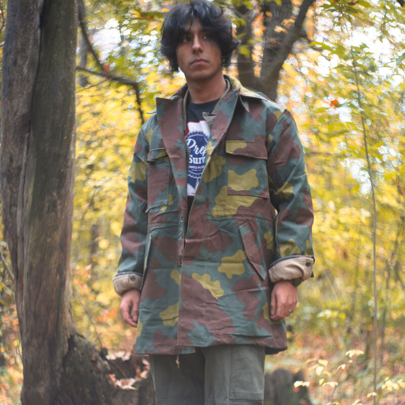 Italian Parka With Wool Liner | San Marco Pattern | Unissued, , large image number 8